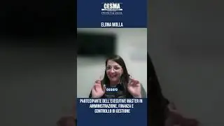 Testimonianza di Elona Molla per Master in Amministrazione Finanza e Controllo di Gestione