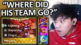 K3Soju Tries Out Max Damage Shyvana Carry with 9 Ragewing