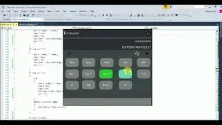 Scientific Calculator in C# with Modern GUI