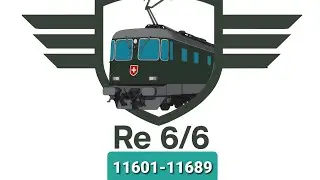 SAHT SWISS-ALPINE-HISTORIC TRAINSPOTTERS Re 6/6 11601-11689 LEBENSLAUF DER GOTTHARDIKONE 1972-2026 