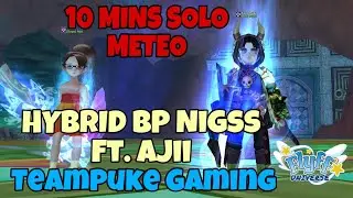 Flyff Universe - 10 mins Solo DPS Meteo Hybrid BP Ft. Ajiii and TeamPuke Gang