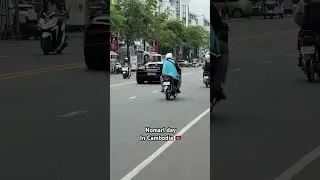 Normal day in Cambodia Phnom Penh city