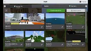 Minecraft title screen