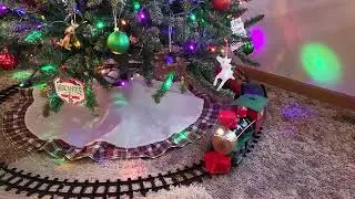 Happy Holiday Express Train Set