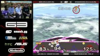 GENESIS 3 - Reno & lucky vs WFX|Shroomed & Alan - Doubles WR2