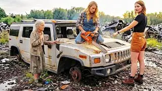 Incredible ASMR car restoration of Hummer H2 2002 from The Amazon River