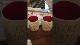 Rae Dunn Mugs haul and unboxing
