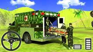 Us Army Ambulance Driving Game 2021 | Emergency Rescue Van Drive &ndash; Android Gameplay