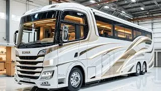2026 Scania Double-Decker 6×6 – Two Floors, Total Freedom, Zero Limits