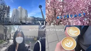 Malaysian in Germany | sem break vlog, thrift shopping, going to D&uuml;sseldorf
