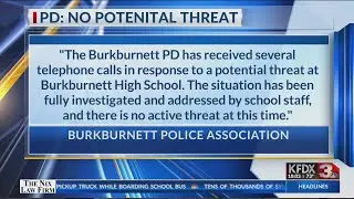 No active threat for Burk ISD students