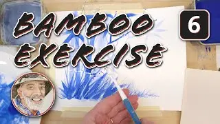 Easy Watercolor Bamboo Exercise &mdash; Build Control & Flow as a Beginner Painter