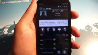 Демонстрация классического движка преобразования текста в речь SVOX для Android