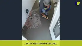POSTAVLJANJE LVT-VINILA HRAST SELJAČKI POD U OBITELJSKOJ KUĆI