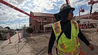POV | Long Drive for a Lil Curb ➝ Rooftop Concrete Pour 🚧 38M Putzmeister
