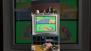 Playing the ORIGINAL Mario Kart at DKOldies #MarioKart #SNES #shorts