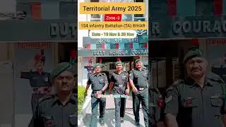 ✨(TA ARMY) OFFICIAL NOTIFICATION  Newspaper मे जल्द #tabharti2025​ #army​ #motivation​ #ytshorts​