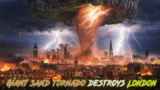 London Apocalypse: Giant Sand Mega-Tornadoes ERASING the City (20 Minute Disaster Horror)