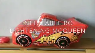 R/C INFLATABLE LIGHTENING MCQUEEN