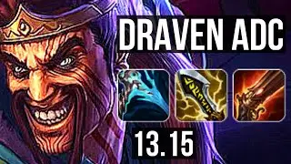 DRAVEN & Rakan vs SAMIRA & Blitzcrank (ADC) | Quadra, 2.5M mastery, Godlike | KR Grandmaster | 13.15