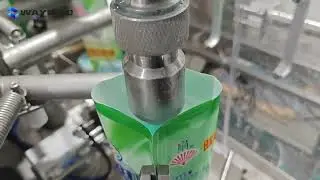User Friendly 304 SUS Liquid Packaging Equipment Heat Sealing Optional Bag Width
