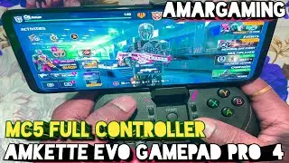 How To Play Modern Combat 5 on Full Controller ? Amkette Evo Gamepad pro 4 ||Amargaming Hand Cam ||