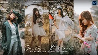 Outdoor Portrait Presets | Lightroom Mobile Presets | Free DNG File | Preset for Creators