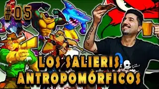 Ep. #05: LOS SALIERIS ANTROPOM&Oacute;RFICOS * TMNT, Dinoplat&iacute;volos, Street Sharks, Motorratones, Moo Mesa