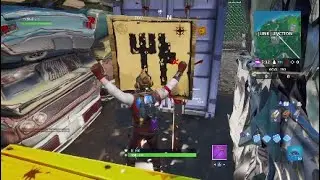 Fortnite Where to search for the treasure map signpost found in Junk Junction