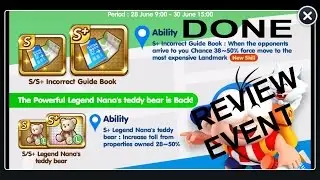 LINE GET RICH REVIEW EVENT INCORRECT GUIDE BOOK / LEGEND NANA TEDDY BEAR TIPS AND TRICK
