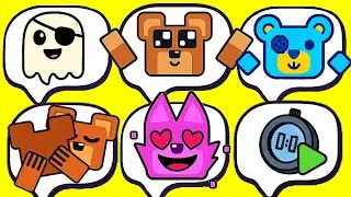 NEW GHOST Emotes!! Multiplayer Lobby & Fox Stickers Super Bear Adventure Gameplay Walkthrough