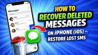 How to Recover Deleted Messages on iPhone (iOS) &ndash; Restore Lost SMS