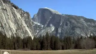 Half Dome Time-lapse from Ahwahnee Meadow: April 7, 2012