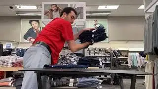 Folding Shirts- Target
