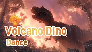 [Dino Song] Volcano Dino Dance I The Dino Escape Song for Kids