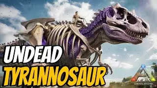 Undead Tyrannosaur in Ragnarok / ARK Survival Evolved #ark #arksurvivalascended