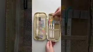 pencil case organization 💌🖇️
