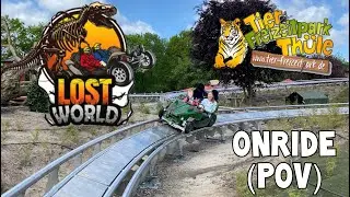 New 2022 | Lost World ( Wiegand Coasterkart) Onride | Tier- & Freizeitpark Thüle | ParksAndFunfair