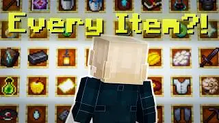 All Items | Is It Possible To Collect Every Item In Random Order In Minecraft?
