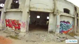 FPV210, Run through ruins of buildings
