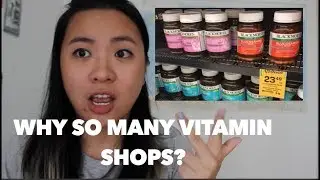 Why so many vitamin shops in Melbourne, Australia?