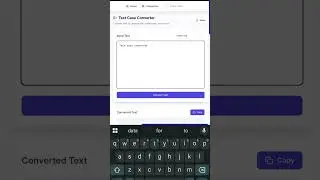 Text Case Converter Instantly Convert Text #shorts #shortvideo #shortsvideo #hexatools #thehexatools