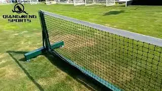 Aluminum Portable Tennis Net Post for Tennis Court or Multiple Sports Stadium