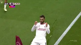 Premier League 23/24 | Manchester United Seal a Win vs Burnley