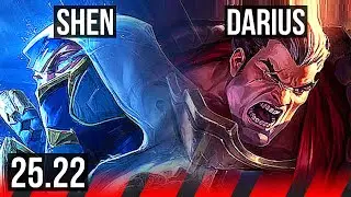 SHEN vs DARIUS (TOP) | Godlike | EUNE Master | 25.22