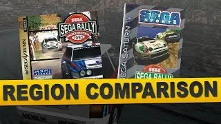 Sega Rally Championship for Sega Saturn (Region Comparison)