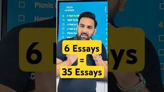 Just 6 Essays for 12th English | Final Guess | @YouthAcademy1 | Sir Usama #shortsfeed