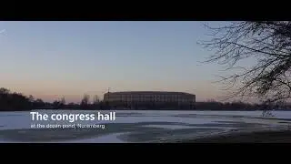 The congress hall at the dozen pond 4K : the Congress Hall on the former Nazi Party Rally Grounds