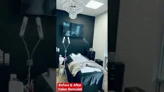 Before & After Lash Salon Remodel