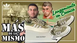 Así fue el lanzamiento de los adidas campus de bad bunny por primera vez en Cuenca unboxing review